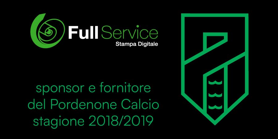 Full Service sponsor e fornitore del Pordenone Calcio