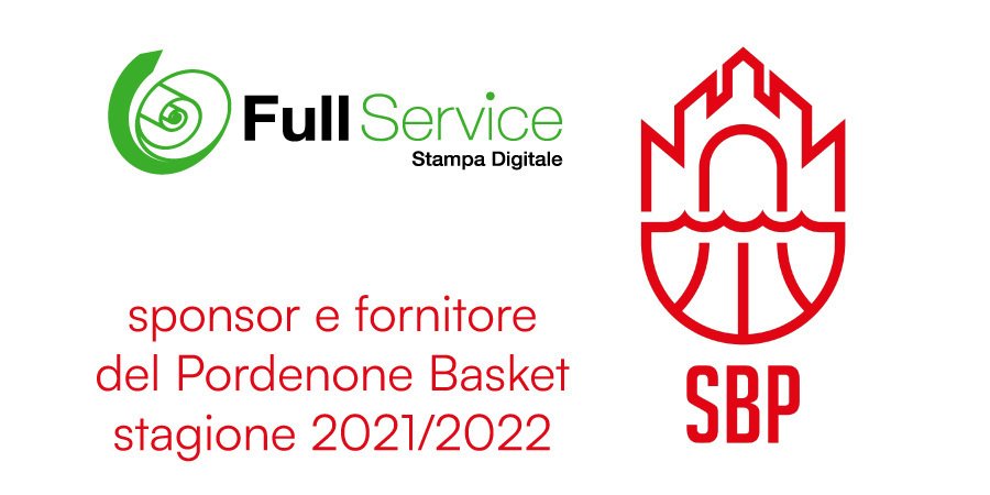 Full Service sponsor e fornitore del Pordenone Basket